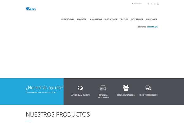 orbiseguros.com.ar site used Insurel-child