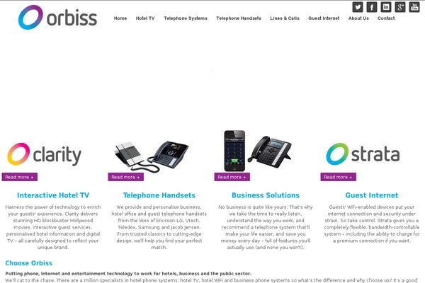 orbiss.co.uk site used Orbiss