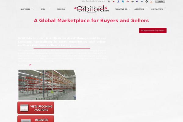 orbitbid.com site used Oas-theme