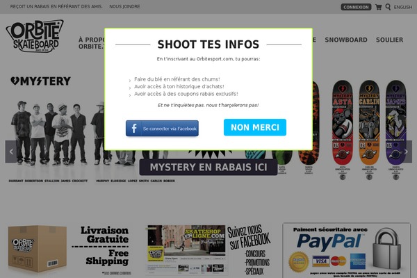 orbitesport.com site used Orbite
