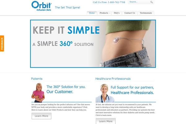 orbitinfusionsets.com site used PureVISION