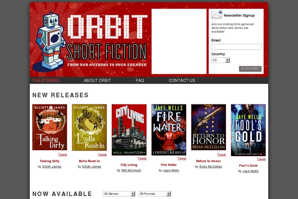 orbitshortfiction.com site used Orbitshortfic2