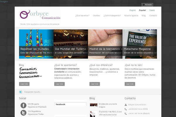 orbyce.com site used Imago