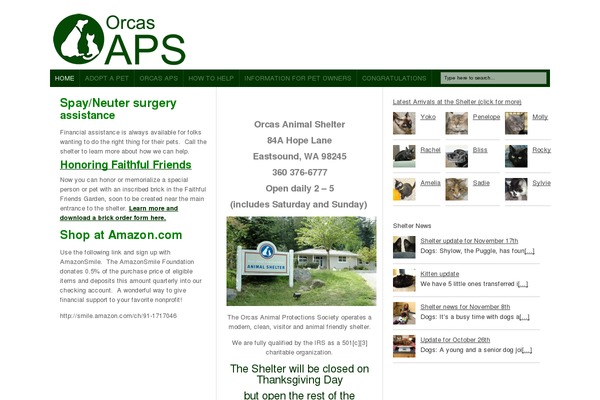 orcaspets.org site used Headway-2015-485