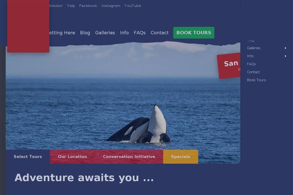 orcawhalewatch.com site used Orca