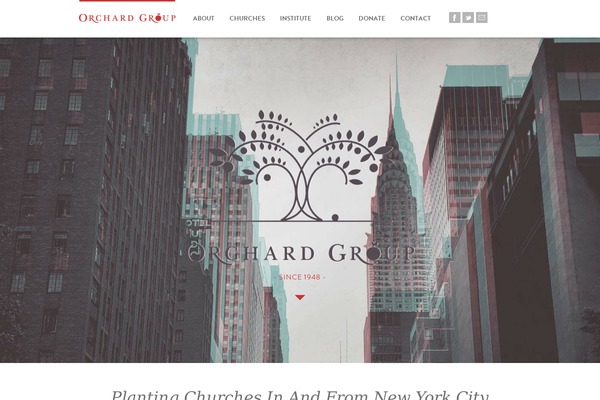 orchardgroup.org site used Orchard-group