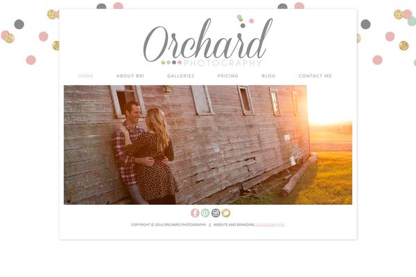 orchardphotography.ca site used Headway