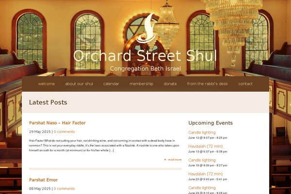 orchardstreetshul.org site used Houseofworship_wordpress