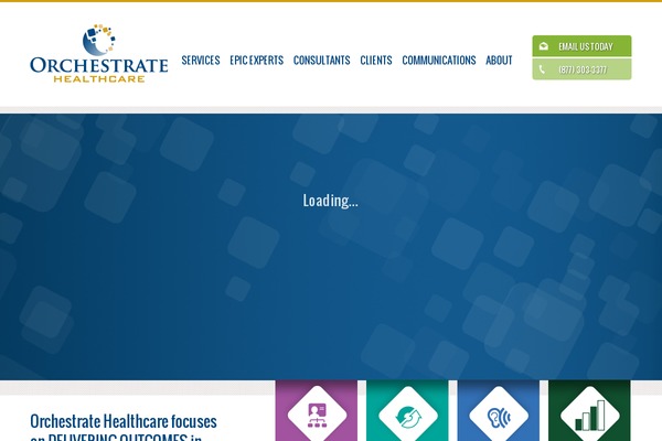 orchestratehealthcare.com site used Orchestrate