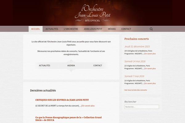 orchestre-jeanlouispetit.com site used Orchestra