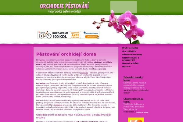 orchideje-pestovani.info site used Orchideje1.0