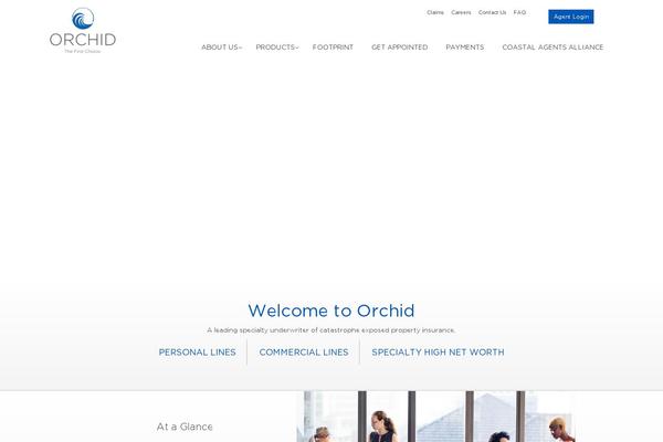 orchidinsurance.com site used Orchid-new