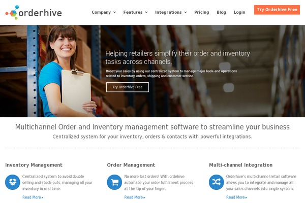 orderhive.com site used Orderhive
