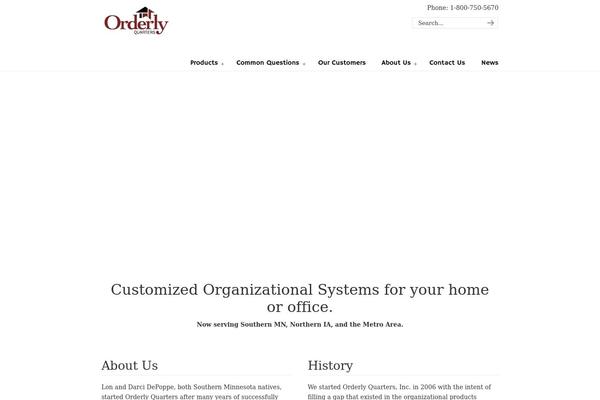 orderlyquarters.net site used Parallelus-intersect