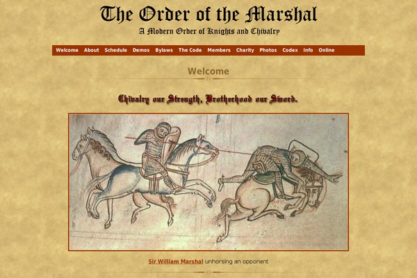 orderofthemarshal.org site used Marshal