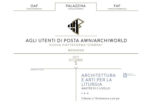 ordinearchitetti.fi.it site used Oaf_faf_v1