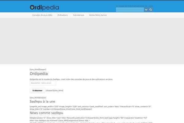ordipedia.com site used Inovado
