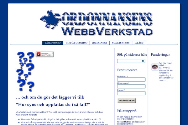 ordonnansen.se site used Ordonnansentheme7