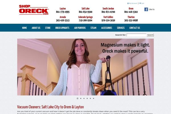 oreckofutah.com site used Oreckofutah