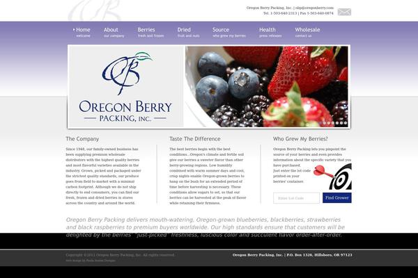 oregonberry.com site used Blitz