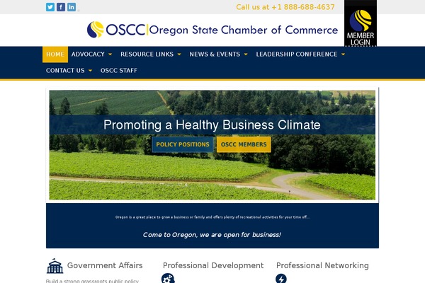 oregonchamber.org site used Campus