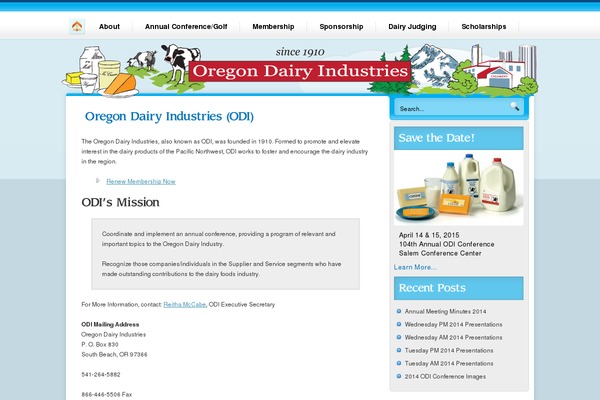 oregondairy.org site used Nublu