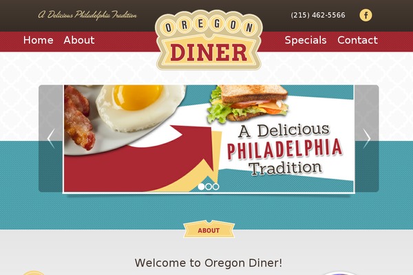 oregondinerphilly.com site used Pp_boot