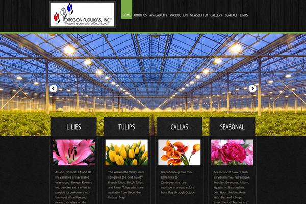 oregonflowers.com site used Theme1660