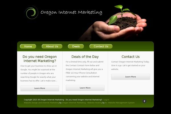 oregoninternetmarketing.com site used Oregoninternetmarketing