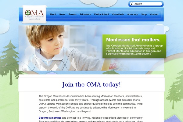 oregonmontessori.com site used Oma_cms