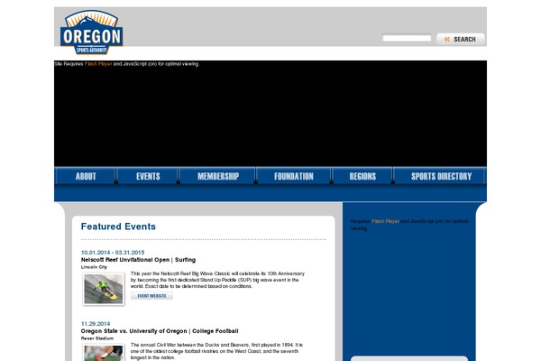 oregonsports.org site used Oregonsports