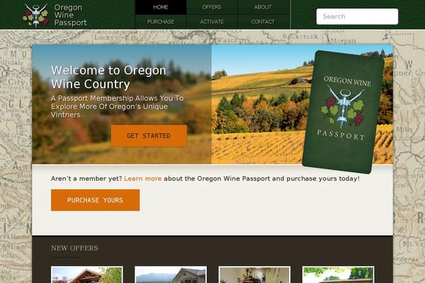 oregonwinepass.com site used Owp