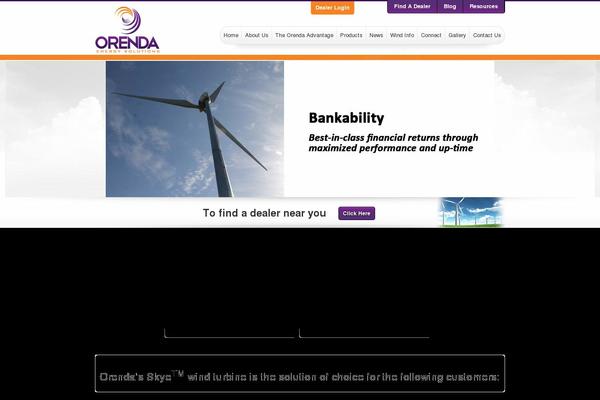 orendaenergy.com site used Orenda