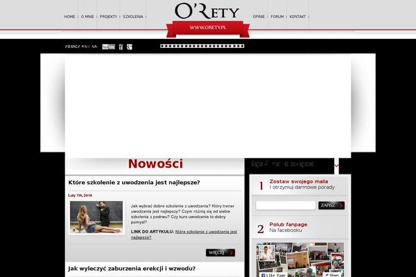 orety.pl site used Ciecie