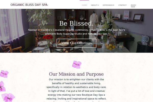 X | The Theme theme site design template sample