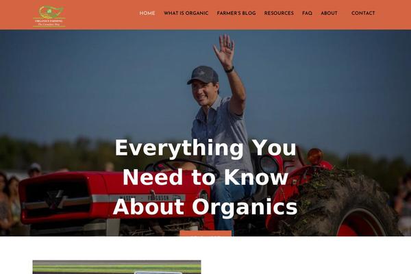organicagcentre.ca site used Smooth-blog