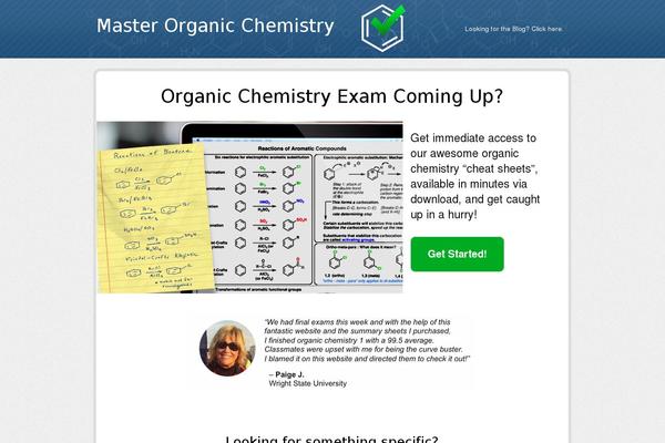 organicchemistry.com site used Thesis_187