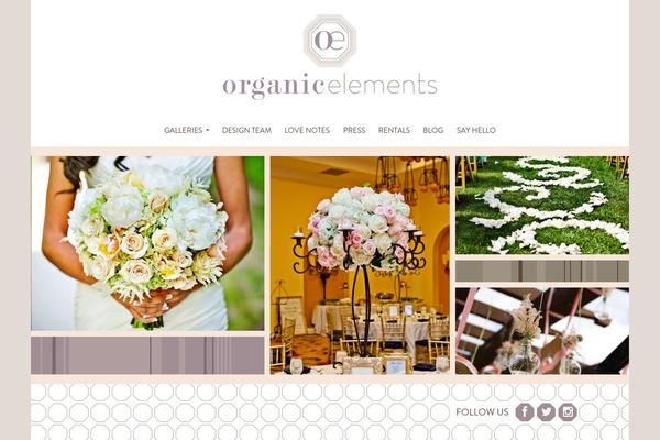 organicelements.com site used Organicelements