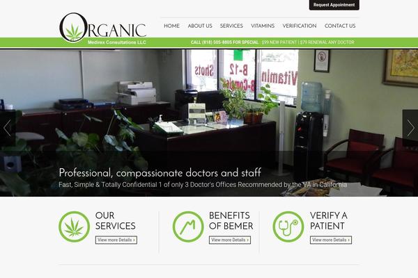 organicmc.com site used Omc-2.0