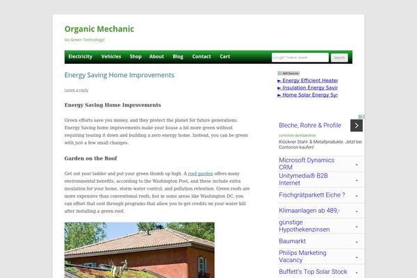 Twenty Twelve theme site design template sample
