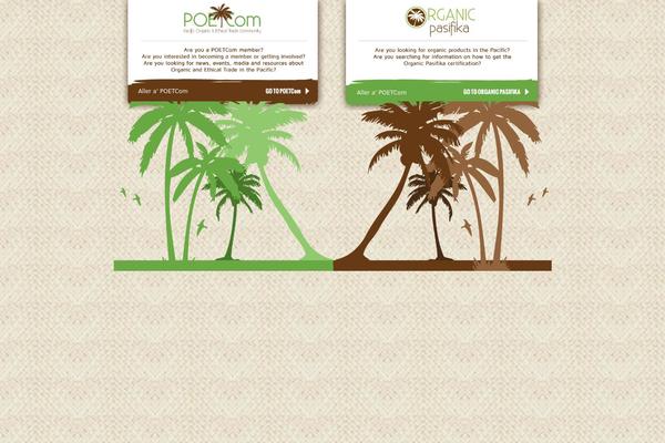 organicpasifika.com site used Spc