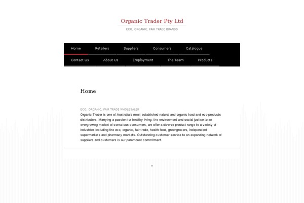 organictrader.com.au site used Reddle-svn