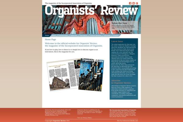 organistsreview.com site used Organists_review