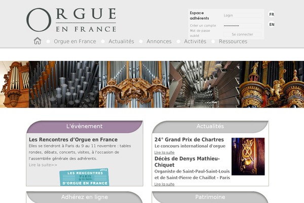 orgue-en-france.org site used Oef
