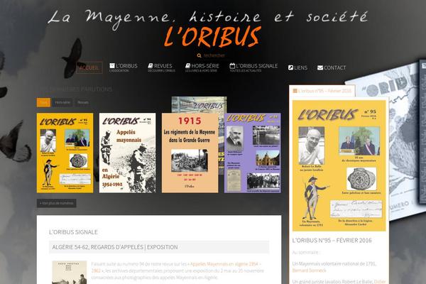 oribus.fr site used Oribus-child