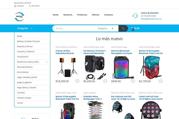 Electro theme site design template sample