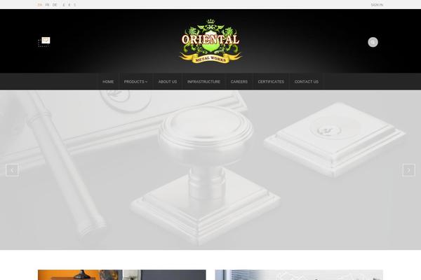 Jewellery theme site design template sample