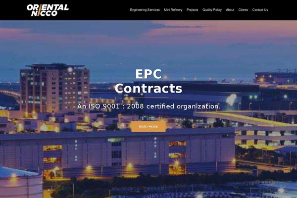 Site using Page Builder by SiteOrigin plugin