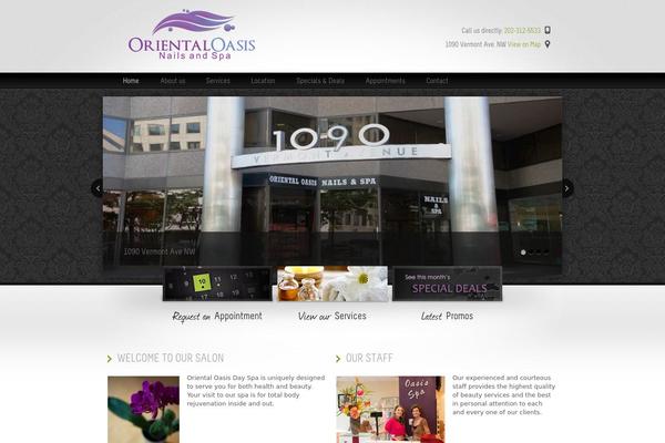 Twenty Twelve theme site design template sample