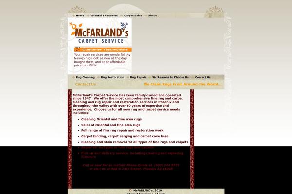 orientalrugcleaningaz.com site used Mc-php
